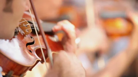 Man Plays Violin Stock Footage 41476081