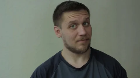 Man pointing at camera and showing his thumb up. Video stock 77413388