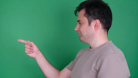 Man pointing Stock Footage 279712652