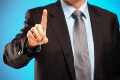 Man pointing Stock Photos