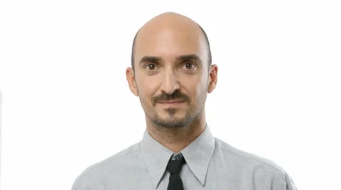 Man points to the camera Stock Footage 42223022