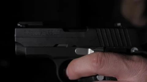 Man Points Gun (4) 스톡 동영상 237027980