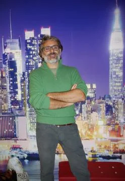 Man posing City Night Stock Photos