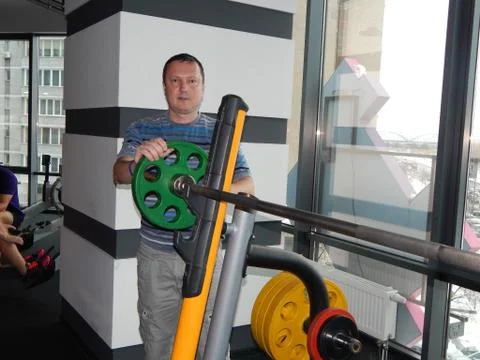 Man posing in various poses for the camera 库存照片