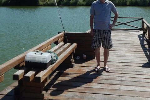 Man posing in various poses for the camera Stock-Fotos