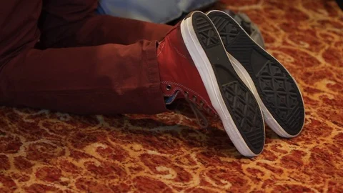 Man in prayer Stock Footage 103057236