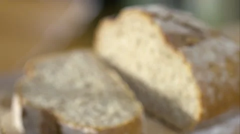 Man prepairing a healthy lunch while at home. Video stock 63021527