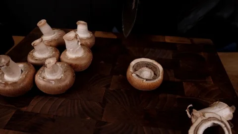 A man prepares delicious snacks Stock-Footage 128633532