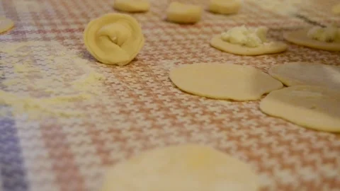 Man prepares food Stock Footage 144489635