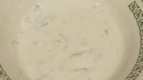 A man prepares a marinade Stock Footage 71039725