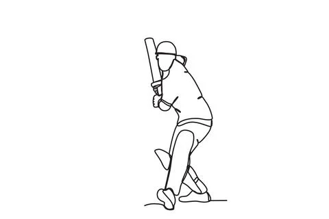 A man prepares to receive the ball Stock Illustration