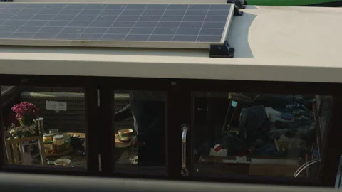 Man preparing breakfast on a boat Stock Footage 172098416