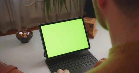 Man preparing Coffee Tea Kitchen Relaxed Perfect Morning at Home Stock-Footage 195288812