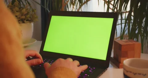 Man preparing Coffee Tea Kitchen Relaxed Perfect Morning at Home Stock-Footage 195288838