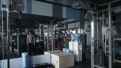 Man is preparing to do a fly Video stock 85613269