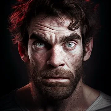 The man with problems Illustrazione stock