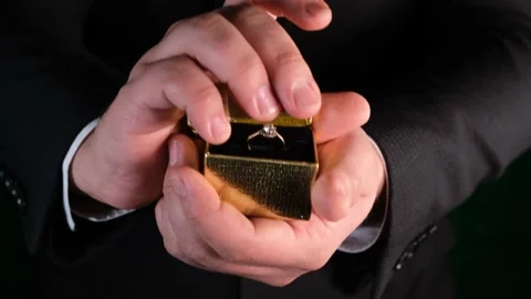 Man proposing marriage Stock Footage 169747959