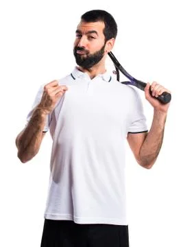 Man proud of himself Stock Photos