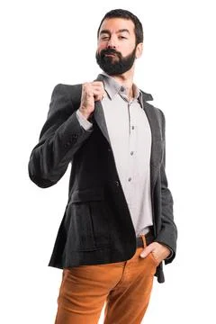 Man proud of himself Stock Photos