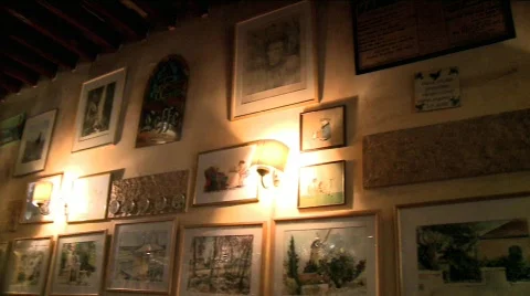 A man at the pub 3 Stock Footage 608159