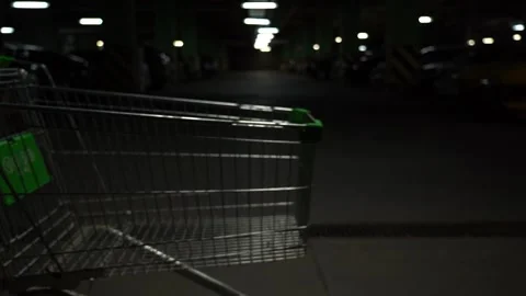 The man is pulling the cart. Stock Footage 156188253