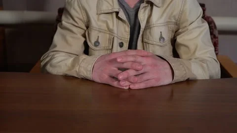 The man pulls out medication for a patient. 4K video Stock Footage 130199596