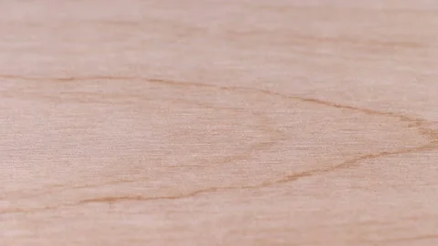 Man puts bar code print on wooden box, made in Germany Stock Footage 104535794