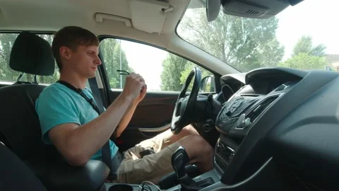 Man Puts On Sunglasses Stock Footage 156749566