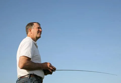 Man with radio controller Stock Photos