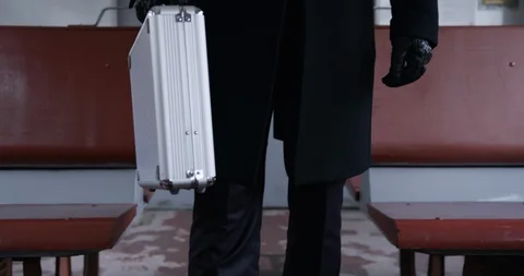 Man in railway carriage Stock-Footage 86513086