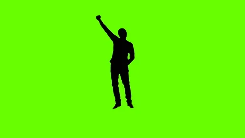 Man raises his hand rhythmically. 스톡 동영상 107849818