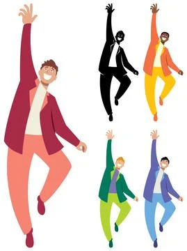 Man Reaching Up Stockillustratie