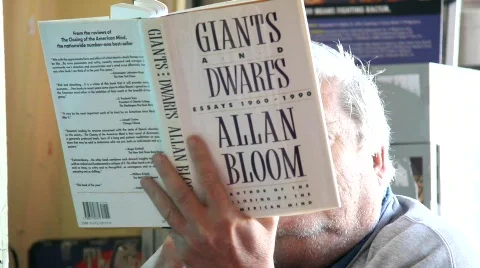 Man Reading Book Stock Footage 769138