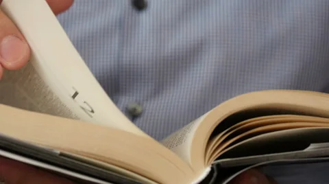 Man Is Reading A Book 動画素材 42649704