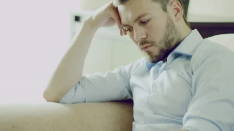 Man reading a book Stock Footage 66526080