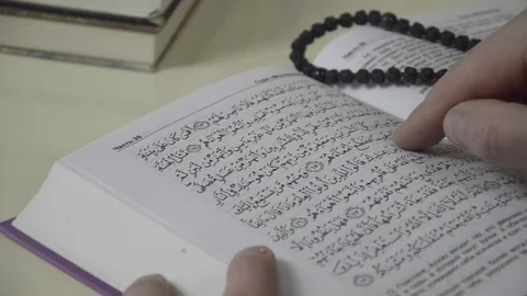 The man is reading a book Stock Footage 74195418