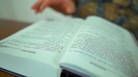 A man reading a book Stock Footage 141363684