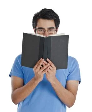 Man reading a book Фото