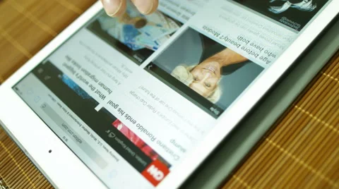 Man reading news Stock Footage 47749383
