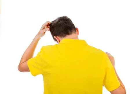 Man Rear View Stock Photos