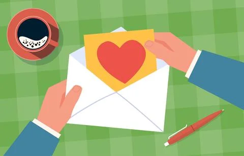 Love Letter Illustrations ~ Stock Love Letter Vectors