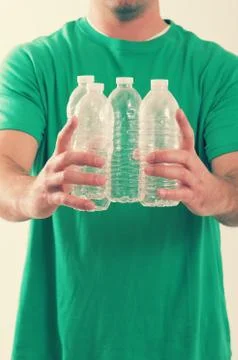 Man Recycling Stock Photos