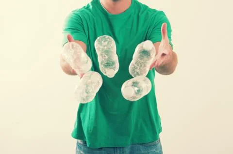 Man Recycling Stock Photos