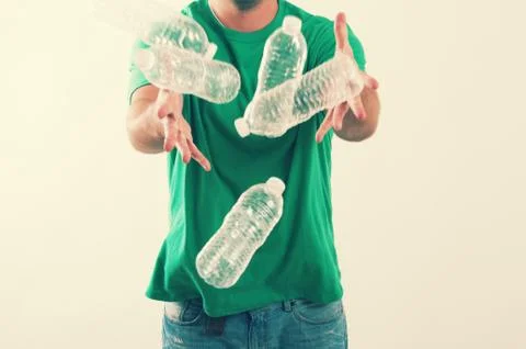 Man Recycling Stock Photos