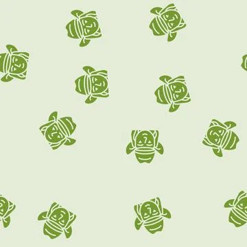 Man redneck glyph seamless pattern Illustrazione stock
