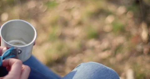 Man relaxing hands with empty glass detail around fire place close.real friends Stock Footage 80997847