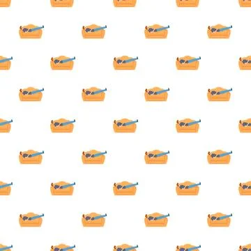 Man relaxing on sofa seamless repeating pattern 스톡 일러스트