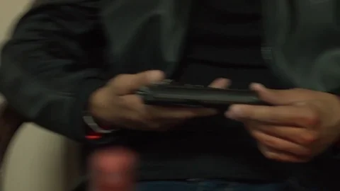 Man reload gun Stock Footage 80432323