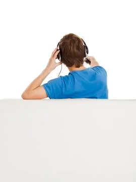 Man with a remote control Stock Photos