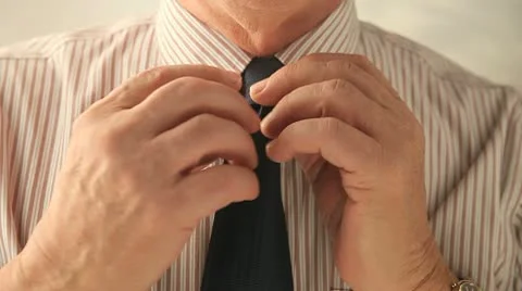 Man removing tie Stock Footage 8989551